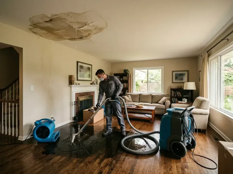 attic-pipe-burst-ceiling-drip-008 — frequently asked questions, Water Damage Restoration & Carpet Care in Nowthen, MN